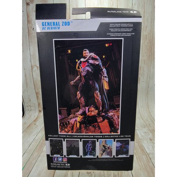 DC Multiverse General Zod DC Rebirth Figure McFarlane Sealed New Arrival 2022 - Picture 2 of 5